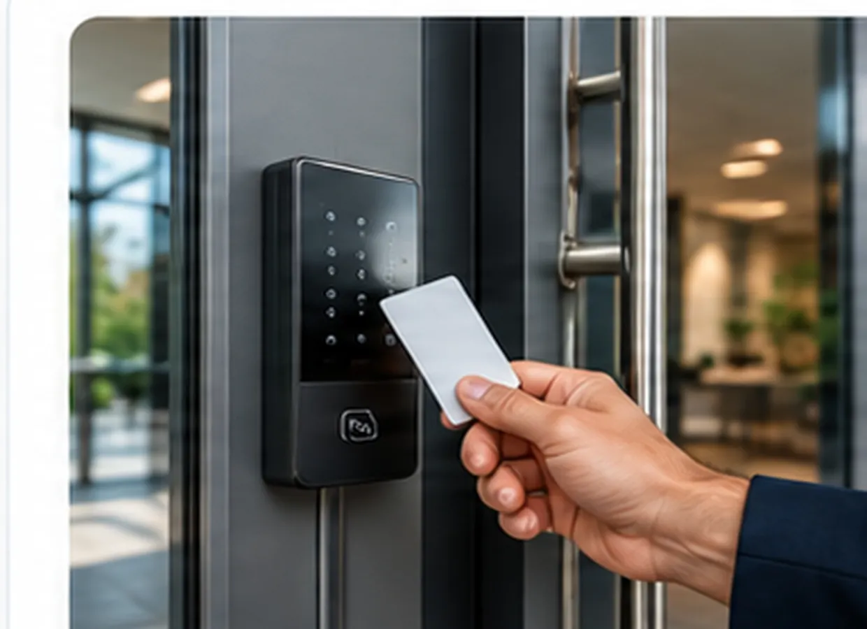 Commercial locksmith service