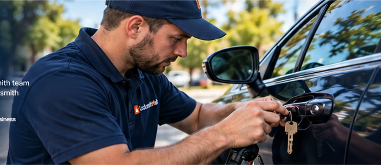 Mobile emergency locksmith service